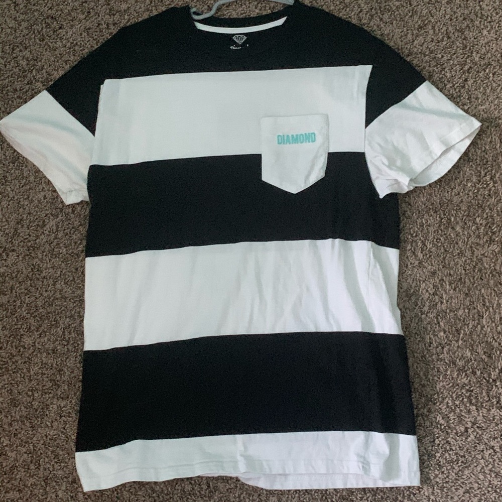 Diamond T-Shirt w/Pocket